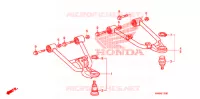 TRIANGLES AVANT pour Honda TRX SPORTRAX 250 X de 2018