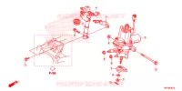 ARBRE DE DIRECTION (EPS) pour Honda FOURTRAX 420 RANCHER 4X4 AT DCT IRS EPS de 2018