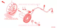 ALTERNATEUR pour Honda FOURTRAX 420 RANCHER 4X4 AT DCT IRS EPS CAMO de 2018