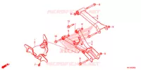 BRAS ARRIERE pour Honda FOURTRAX 420 RANCHER 4X4 AT DCT IRS EPS CAMO de 2018