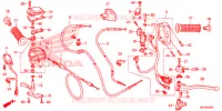 LEVIER DE GUIDON   CABLE   COMMODO pour Honda FOURTRAX 420 RANCHER 4X4 AT DCT IRS EPS CAMO de 2018