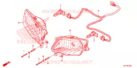 PHARE pour Honda FOURTRAX 420 RANCHER 4X4 AT DCT IRS EPS CAMO de 2018