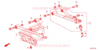 TRIANGLES AVANT pour Honda FOURTRAX 420 RANCHER 4X4 AT DCT IRS EPS CAMO de 2018