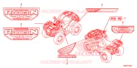 AUTOCOLLANTS pour Honda FOURTRAX 500 RUBICON DCT EPS de 2019