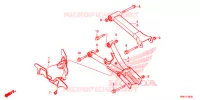 BRAS ARRIERE pour Honda FOURTRAX 500 RUBICON DCT EPS de 2019