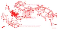 SUPPORT pour Honda FOURTRAX 500 RUBICON DCT EPS de 2019