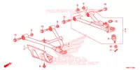 TRIANGLES AVANT pour Honda FOURTRAX 500 RUBICON DCT EPS de 2019