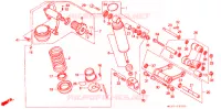 AMORTISSEUR ARRIERE pour Honda VFR 400 DRIVING SCHOOL de 1991