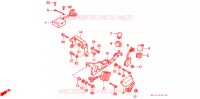 ELEMENTS ELECTRIQUE pour Honda VFR 400 DRIVING SCHOOL de 1991