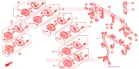 FEUX AVANT pour Honda VFR 400 DRIVING SCHOOL de 1991
