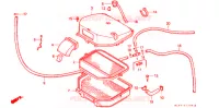 FILTRE A AIR pour Honda VFR 400 DRIVING SCHOOL de 1991