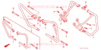 PARE CARTER pour Honda VFR 400 DRIVING SCHOOL de 1991