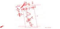 BEQUILLE pour Honda VFR 400 R3 Without speed warning light de 1990