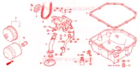 FILTRE A HUILE   CARTER D'HUILE   POMPE A HUILE pour Honda VFR 400 R3 Without speed warning light de 1990