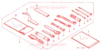 OUTIL pour Honda VFR 400 R3 Without speed warning light de 1990
