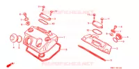 COUVRE CULASSE pour Honda XL 400 V TRANSALP de 1993