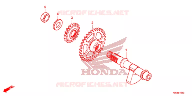 BALANCIER Honda MOTO 250 CRF 2018  CRF250RJ
