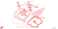 COUVRE CULASSE pour Honda CB 300 R ABS de 2019