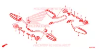 CLIGNOTANT pour Honda CB 250 R ABS de 2018