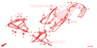 COUVERCLES LATERAUX pour Honda CB 250 R ABS de 2018