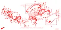 OUIES DE RADIATEUR   CAPOT DE RESERVOIR pour Honda CB 250 R ABS de 2018