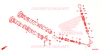 ARBRE A CAMES   SOUPAPE pour Honda CBR 1000 ABS RED de 2018