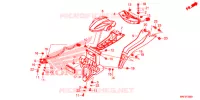 FEU ARRIERE pour Honda CBR 1000 ABS BLACK de 2018
