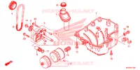 CARTER   POMPE   FILTRE A HUILE pour Honda CB 500 X ABS de 2018