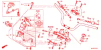 GUIDON   TE DE FOURCHE pour Honda CB 500 X ABS de 2018