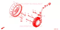 ALTERNATEUR pour Honda CB 500 X ABS de 2018