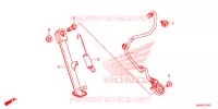 BEQUILLE LATERALE pour Honda CB 500 X ABS de 2018