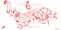 CARTER   POMPE   FILTRE A HUILE pour Honda CB 500 X ABS de 2018