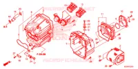 FILTRE A AIR pour Honda CB 500 X ABS de 2018