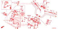 GUIDON   TE DE FOURCHE pour Honda CB 500 X ABS de 2018