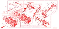 CORPS DE PAPILLON pour Honda CB 500 X ABS de 2018