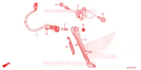 BEQUILLE pour Honda CBR 1000 RR SP de 2019