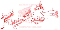 COUVERCLES LATERAUX pour Honda GL 1800 GOLD WING PREMIUM RED de 2018