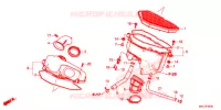 FILTRE A AIR pour Honda GL 1800 GOLD WING PREMIUM RED de 2018
