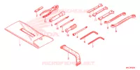 OUTIL pour Honda GL 1800 GOLD WING PREMIUM RED de 2018