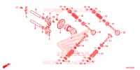 ARBRE A CAMES   SOUPAPE pour Honda SH 300 I ABS STANDARD de 2018