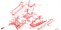 MARCHE PIEDS pour Honda SH 300 I ABS STANDARD de 2018