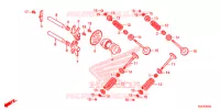 ARBRE A CAMES   SOUPAPE pour Honda SH 300 I ABS STANDARD de 2018