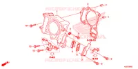 CYLINDRE pour Honda SH 300 I ABS STANDARD de 2018