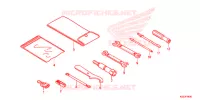 OUTIL pour Honda SH 300 I ABS STANDARD de 2018