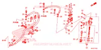 MAITRE CYLINDRE DE FREIN ARRIERE pour Honda AFRICA TWIN 1000 DCT de 2018