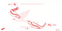 PROTEGES MAINS pour Honda AFRICA TWIN 1000 WHITE de 2018