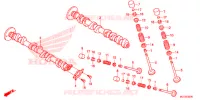 ARBRE A CAMES   SOUPAPE pour Honda CBR 600 RR RED de 2017