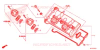 COUVRE CULASSE pour Honda CBR 600 RR RED de 2017