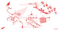 FAISCEAU SECONDAIRE pour Honda CBR 600 RR RED de 2017