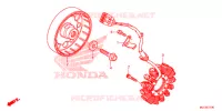 ALTERNATEUR pour Honda CBR 600 RR RED de 2017